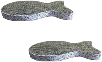 2Pcs Cat Scratching Board Premium Scratch Textures Cardboard Anti-Scratch by Unknown