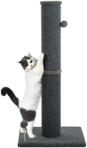 Cat Craft 41" Cat Scratching Post, Dark Gray by CatCraft
