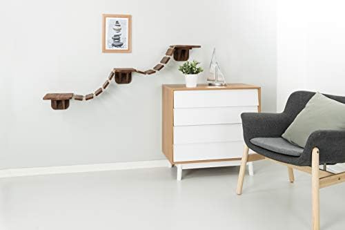 TRIXIE Wall Mounted Cat Bridge – Space-Saving Cat Wall Shelves - Image 6
