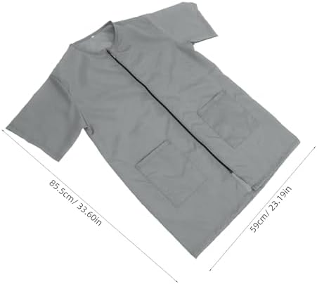 PET Grooming Workwear Polyester Long Sleeve Apron - Image 2