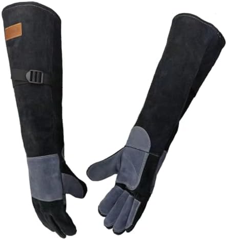 WZQH 23.6 In Gloves for Animal Handling, Bite Proof for Cat Dog.L by WZQH