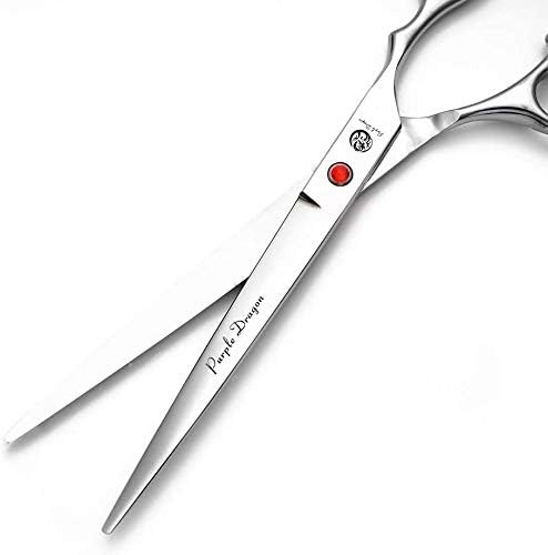Purple Dragon 8 inch Sharp Edge Hair Cutting Shears - Image 2