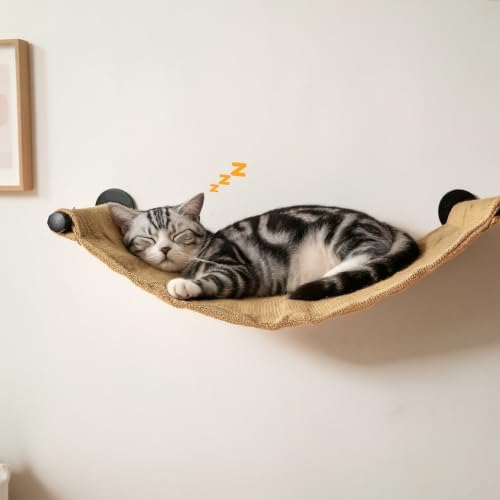 Cat Wall Hammock for Large Cats or Kittens, 34.64 x 12.59in - Image 5