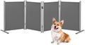 RANTILA 4 Panel Indoor Foldable Dog Fence Freestanding Dog Gate by RANTILA