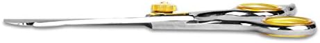 Sharf Dog Grooming Scissors, Safety Round Tip Straight Shears, 6.5 Inch - Image 3