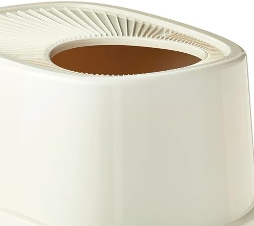 Odor-Control top Entry cat Litter Box, Easy-Clean Split cat Litter Container - Image 3