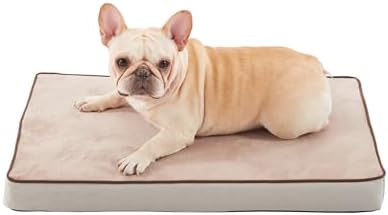 Orthopedic Memory Foam Dog Bed, Cooling Dog Beds by ABETTERLIFEWITHPET