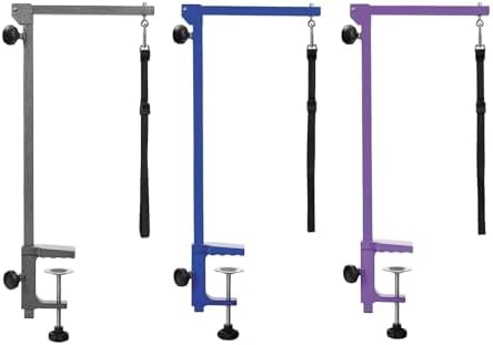 PUREPET Foldable Dog Grooming Arm Aluminum Clamp 48 Inch Choose Color or Set of - Image 4