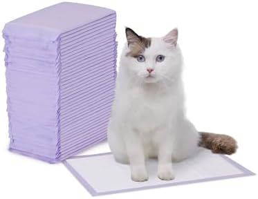 Amazon Basics Cat Pee Pads, Super Absorbent, Odor Control, Universal Fit by AmazonBasics