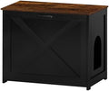 Dwanton Cat Litter Box Enclosure, Hidden Litter Box Furniture, 27.6 Inches by DWANTON