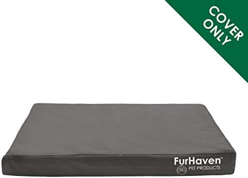 Furhaven Replacement Dog Bed Cover Water-Resistant Indoor/Outdoor Logo Print - Image 2