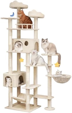 Meecal 79 Inch Tall Cat Tree Tower by Meecal