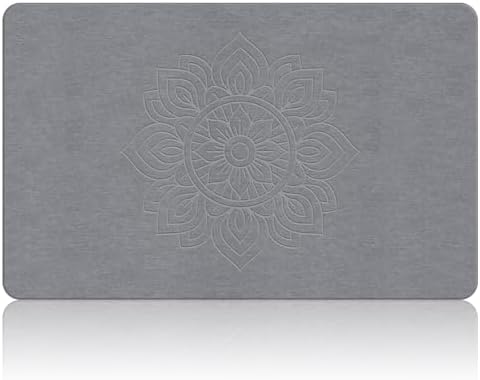THMINS Extra Large Stone Bath Mat by THMINS