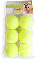 PetPrime 6PCS 2.5" Tennis Balls, Suitable by PetPrime