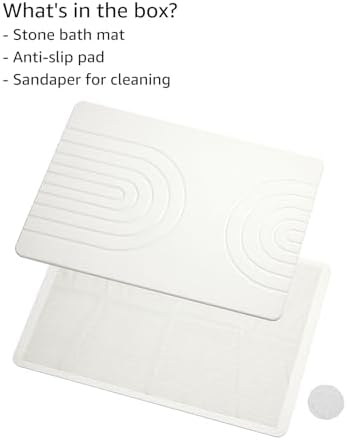 Stone Bath Mat 24"x16" - Image 6