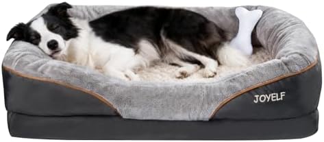 JOYELF Large Memory Foam Dog Bed, Orthopedic Dog Bed & Sofa by JOYELF