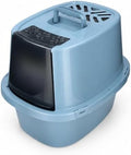 Hooded Cat Litter Box Large, Enclosed by Unknown