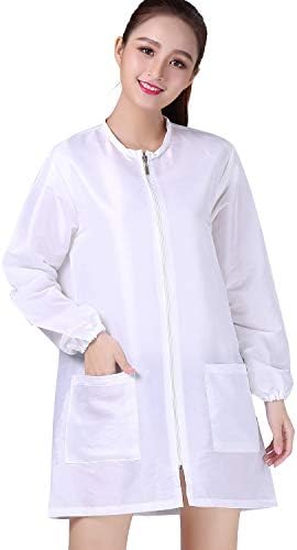 Professional Salon Smock Stylist Jacket Waterproof Hairdresser Cape Barber by TILYIALA