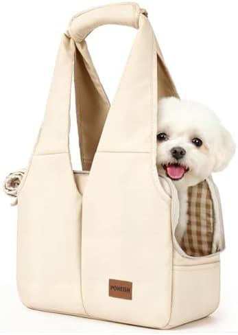 Dog Purse Carrier for Small Dogs and Cats, Soft-Sided Pet Tote Bag by Unknown