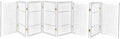 Urnporium Pet Dog Gate Freestanding, Strong Durable Folding Wooden Fence by Urnporium