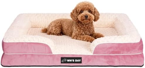 Orthopedic Dog Bed Medium Size Dog, Washable Dog Sofa Bed, Pet Bed by Unknown