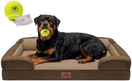 Waterproof Orthopedic Dog Bed for Extra Large Sized Dogs by FollowSongPuppy