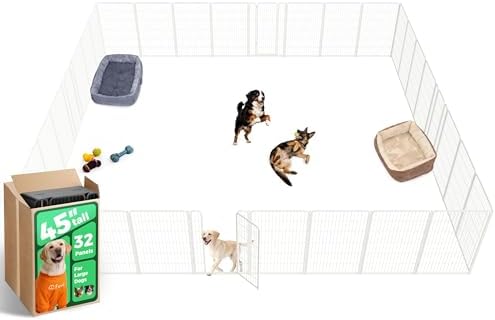 FXW Homeplus Indoor Dog Playpen, 32 Panels, by FXW