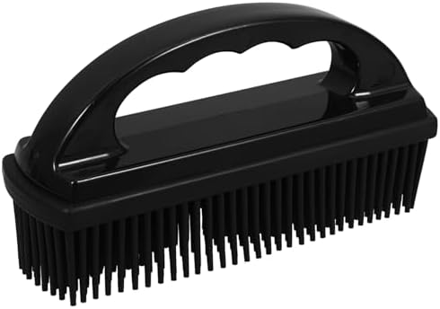 Black Silicone PET Hair Brush for Dogs and Cats Hair Removal by Unknown