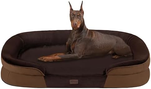 Dwanton Orthopedic Waterproof XX-Large Dog Bed Sofa, Gel Memory Foam by DWANTON