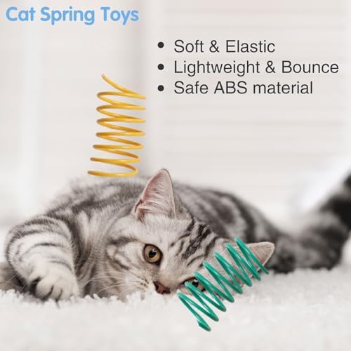 24PCS 12Colors Cat Spring Toys for Indoor Cats - Image 5