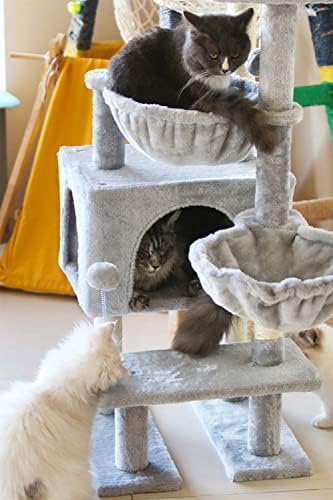 Cat Tree Cat Tower Condo Pet Activity Center Sisal Scratching Post - Image 3