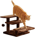 15''H Multi-Step Pet Stairs for High Beds & Sofas, 3-Step Cat Stairs by Furcato