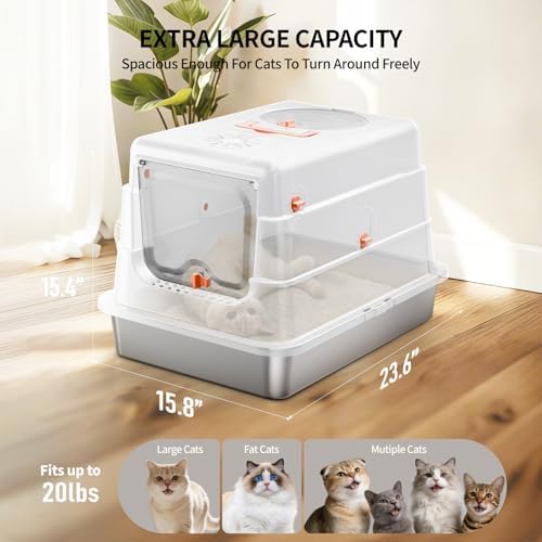Stainless Steel Cat Litter Box - Image 2