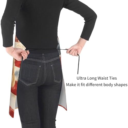 Art Apron with Pocket for Women Men - Image 6