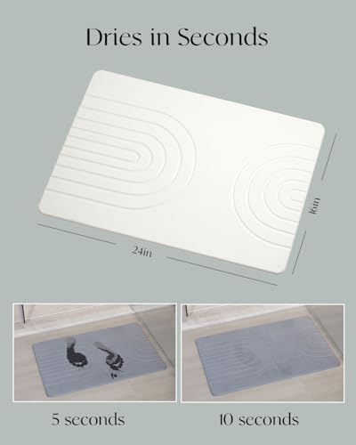 Stone Bath Mat 24"x16" - Image 5