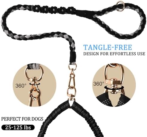 Double Dog Leash – Tangle-Free Dual Leash - Image 2