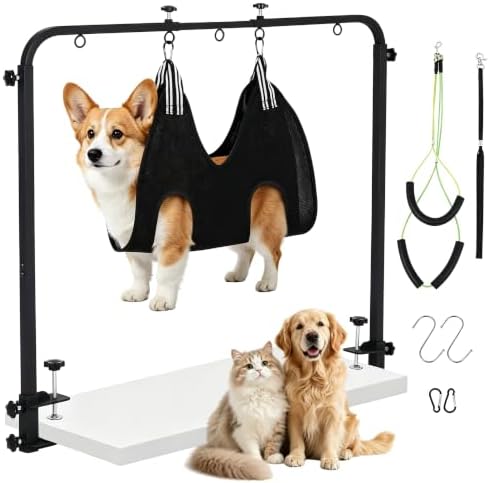Adjustable Dog Grooming Arm for Table 27-37" W by ZJCCTO