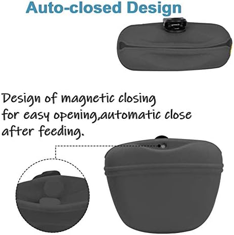 RoyalCare Silicone Dog Treat Pouch-Small Training Bag-Portable Dog Treat Bag - Image 5