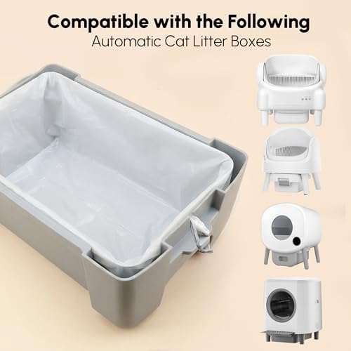 120 Count 24.8" x 12.5" Cat Litter Box Liners - Image 3