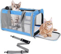 Pet Carrier for Large Cats of 20 Lbs, Collapsible Carrier Bag for Big Cat or 2 by TIYOLAT