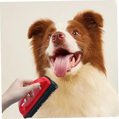 Rubber Pet Hair Removal Brush Lint & Hair Removal Cat Dog Brush Silicone Lint - Image 3