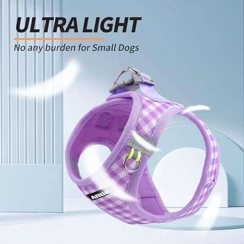 AIITLE Step in Medium Dog Harness and Leash Set, Puppy Pet Vest - Image 2