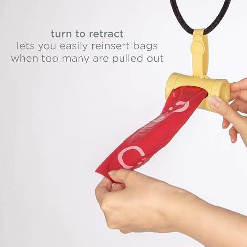 Ubbi Retractable Dog Poop Bag Holder & Dispenser - Image 3