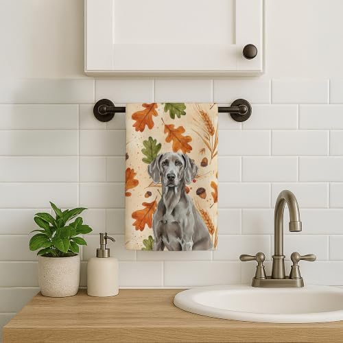 Caroline's Treasures Weimaraner Dogs Kitchen Towel 15x25 in - Image 2