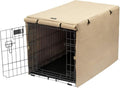 X-ZONE PET Dog Crate Cover Waterproof Kennel Cover, 30 in Beige by X-ZONEPET