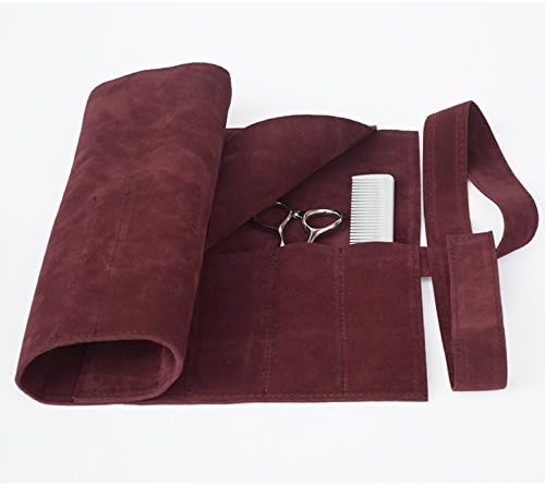 Creation Core Microfiber Fabric Salon Scissors Bag Roll Up Hair Tools Pouch - Image 4