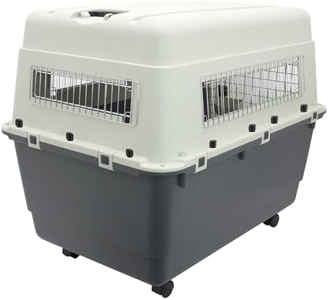 SportPet Airline Compliant XX-LARGE 39" Travel Dog Kennel-Durable Plastic - Image 4