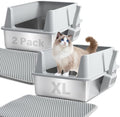 Stainless Steel Litter Box by Holintan