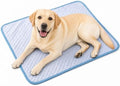 Medium Dog Cooling Mat for Dogs, Gel Free Ice Silk Self Cooling Pad by Fhodigogo