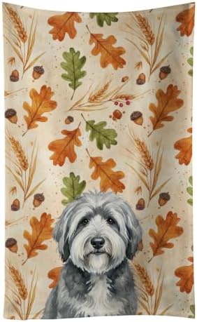Caroline's Treasures Old English Sheepdog Dogs Kitchen Towel 15x25 by CarolinesTreasures
